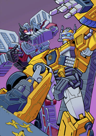 Yellow Splendid Convoy